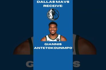 TRADING Giannis Antetokounmpo To The Dallas Mavericks! #nba #basketball #viral