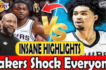 Los Angeles Lakers vs San Antonio Spurs | Full Game Highlights | Dec 10, 2025 NBA Season