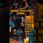 Joel Embiid DOMINATED the Pacers nobody could stop him #nba2025 #nbahighlights #76ers #embiid