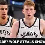 Danny Wolf And Michael Porter Jr. DOMINATE during Brooklyn Nets' Loss To Mavs | Will MPJ Be Traded?