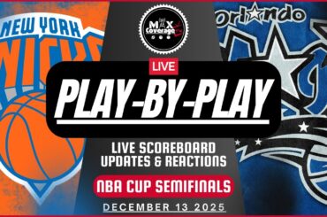 🔴LIVE - New York Knicks vs Orlando Magic - Play-By-Play & Reactions (12/13/25)