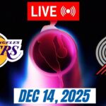 NBA LIVE! Los Angeles Lakers vs Portland Trail Blazers December 14, 2025 | 2025 NBA Season Live 2K