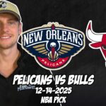 New Orleans Pelicans vs Chicago Bulls 12/14/25 NBA Free Picks & Prediction | NBA Tips