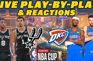 San Antonio Spurs vs Oklahoma City Thunder | Live Play-By-Play & Reactions