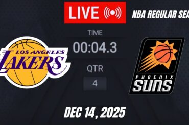 NBA LIVE! Los Angeles Lakers vs Phoenix Suns | December 14, 2025 | Lakers vs Suns LIVE (2K26)