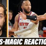 Knicks-Magic Reaction: Jalen Brunson TORCHES defense and cements New York as top East team