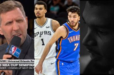 Dirk didn't like Victor Wembanyama dismissing Chet when asked about their rivalry 😬