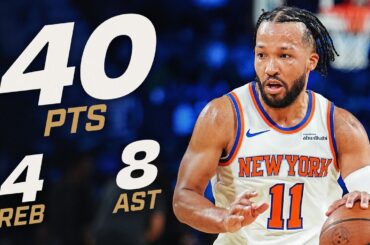Jalen Brunson FUELS Knicks To Emirates NBA Cup Championship With 40 PTS 🏆 | December 13, 2025