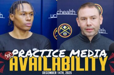 Denver Nuggets Practice Media | 12/14/25 🎙