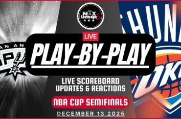 🔴LIVE - San Antonio Spurs vs Oklahoma City Thunder - Play-By-Play & Reactions (12/13/25)