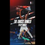 The Knicks dunked EVERYTHING!