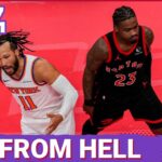 A 2nd Quarter FROM HELL ruins the Toronto Raptors NBA Cups hopes | Jakob Poeltl's in rough shape