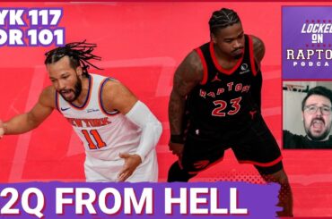 A 2nd Quarter FROM HELL ruins the Toronto Raptors NBA Cups hopes | Jakob Poeltl's in rough shape