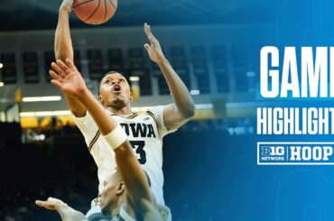 Western Michigan vs. Iowa | Highlights | Big Ten Men's Basketball | 12/14/25