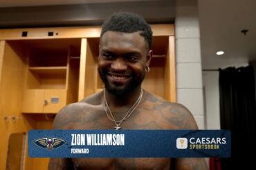 Zion Williamson on return, coming off bench | Pelicans-Bulls Postgame Interview 12/14/25