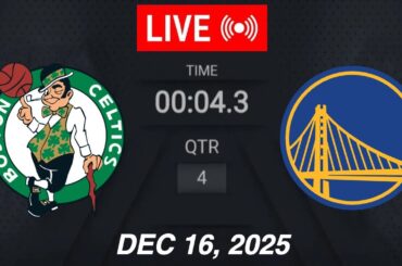 NBA LIVE! Golden State Warriors vs Boston Celtics | December 16, 2025 | 2025 NBA Season Live 2K