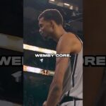 WEMBY CORE 💥👽 #wemby #wembanyama #nba #spurs #sanantoniospurs