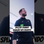 O professor Splitter criou uma tradição bem legal lé em Portland! 🔥  #nba #basquete #shorts