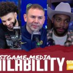 ALL Denver Nuggets Postgame Media vs. HOU🎙️