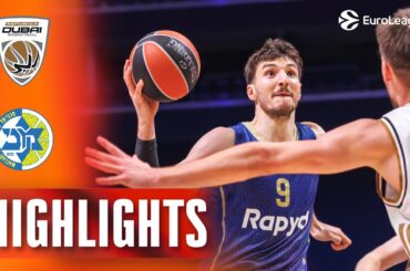 Blowing a 17-point LEAD | Dubai - Maccabi | R16 BASKETBALL HIGHLIGHTS 2025-26