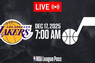NBA LIVE! Los Angeles Lakers vs Utah Jazz | December 17, 2025 | NBA 2K26 Gameplay