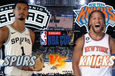 San Antonio Spurs vs New York Knicks Live Play by Play & Scoreboard
