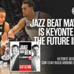 Utah Jazz UGLY OT Win Over Mavericks — Is Keyonte George Really a Build-Around Player? | Jake & Ben