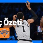San Antonio Spurs - New York Knicks | Maç Özeti | NBA Kupası Finali 🏆 | Prime Video Türkiye
