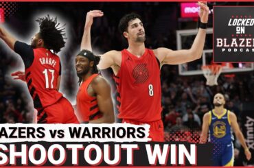 Shaedon Sharpe, Jerami Grant Combine for 70 POINTS! Trail Blazers Out Shoot Steph Curry, Warriors