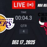 NBA LIVE! Los Angeles Lakers vs Chicago Bulls | December 17, 2025 Lakers vs Bulls 2K26