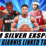 🚨NBA SHOCKER? Giannis & AD LINKED to the Miami Heat! Adam Silver EXSPOSED!