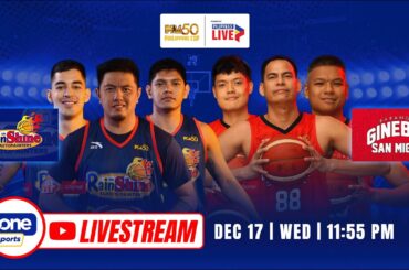 LIVE: RAIN OR SHINE vs. BRGY. GINEBRA | PBA 50 PHILIPPINE CUP | December 17, 2025