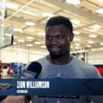 Zion Williamson on coming off the bench, team offense | Pelicans Practice 12/17/2025