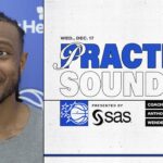 PRACTICE SOUND: COACH MOSE, ANTHONY BLACK AND WENDELL CARTER JR.PRESENTED BY SAS 12.17.25