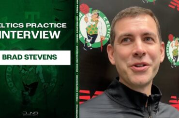 Brad Stevens Gives a Jayson Tatum INJURY UPDATE | Celtics Practice