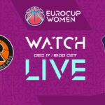 Play-Off Round 1| NKA v LGB | Full Basketball Game | EuroCup Women 2025-26