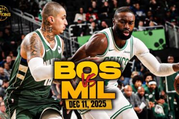 Boston Celtics vs Milwaukee Bucks Full Game Highlights | Dec 11, 2025 | FreeDawkins