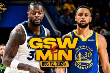Golden State Warriors vs Minnesota Timberwolves Full Game Highlights | Dec 12, 2025 | FreeDawkins