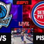 Dallas Mavericks vs. Detroit Pistons, Play-By-Play, Highlights & More