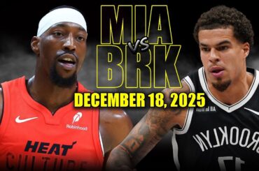 Miami Heat vs Brooklyn Nets Full Game Highlights – December 18, 2025 | NBA Season
