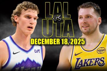 Los Angeles Lakers vs Utah Jazz Full Game Highlights – December 18, 2025 | NBA Season