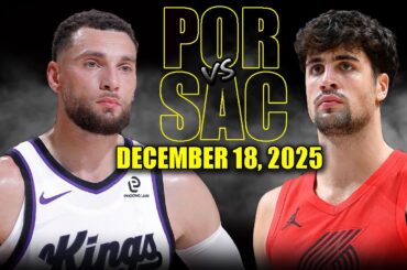 Portland Trail Blazers vs Sacramento Kings Full Game Highlights – December 18, 2025 | NBA Season