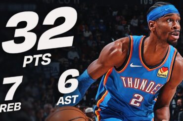 SGA Drops 32 PTS, 7 REBS, & 6 AST vs Clippers | December 18, 2025