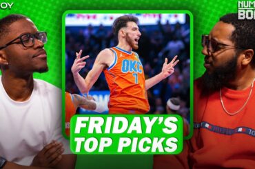 OKC Thunder, Philadelphia 76ers headline Friday's top picks | Numbers on the Board | NBA on NBC