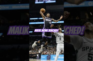 Malik Monk Benched By the Sacramento Kings #sacramento #kings #nba