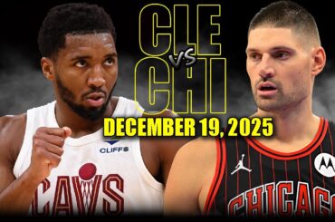Cleveland Cavaliers vs Chicago Bulls Full Game Highlights – December 19, 2025 | NBA Season