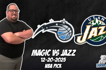 Orlando Magic vs Utah Jazz 12/20/25 NBA Free Picks & Prediction | NBA Betting Tips