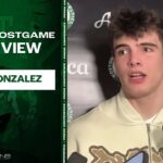 Hugo Gonzalez FULL Postgame Interview | Celtics vs Heat 12-19