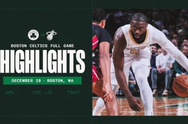 Boston Celtics pull away from Miami Heat in 129-116 win | Extended Highlights