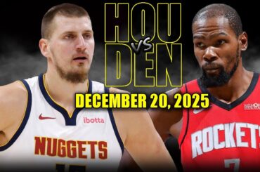Houston Rockets vs Denver Nuggets Full Game Highlights – December 20, 2025 | NBA Season